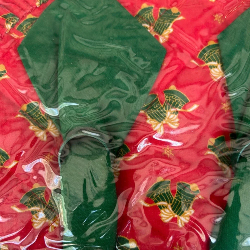 Share The Joy 12pc Christmas Placemat Set 2 Red Green New kitchen grandmacore